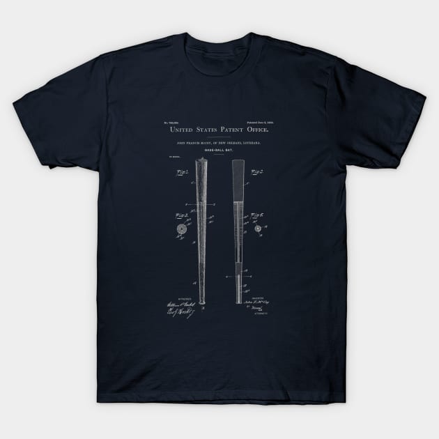 Baseball Bat T-Shirt by blurryfromspace